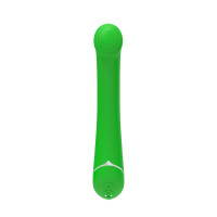 Класичний вібратор Chisa Lust Ripple Popple, силіконовий, зелений
