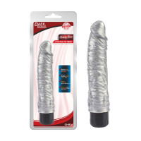 Вибратор с ярко выраженной головкой Chisa Dark Muscle Chubby Beau, серебристый