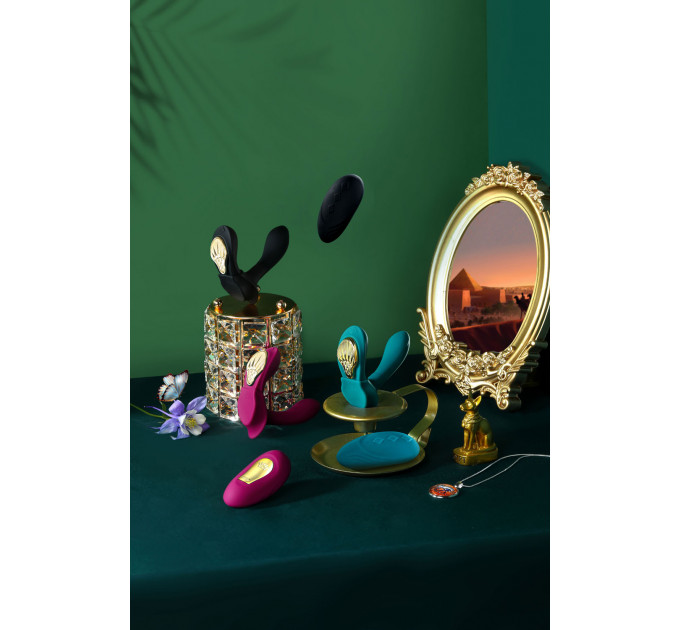 Вибратор в трусики AYA Zalo Velvet Purple на пульте управления