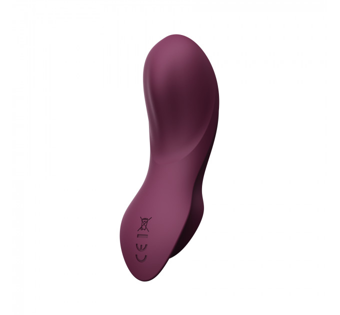 Вибратор в трусики AYA Zalo Velvet Purple на пульте управления