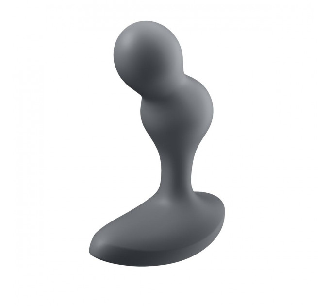 Виброанальная смарт пробка Satisfyer Connect Deep Diver серый