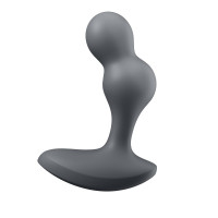 Виброанальная смарт пробка Satisfyer Connect Deep Diver серый