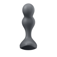 Виброанальная смарт пробка Satisfyer Connect Deep Diver серый