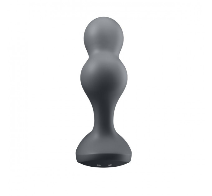 Виброанальная смарт пробка Satisfyer Connect Deep Diver серый