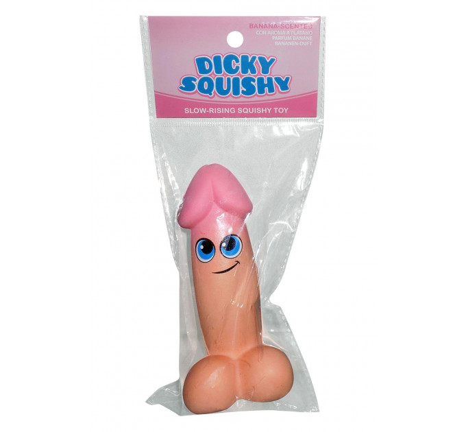 Іграшка-антистрес у вигляді члена Kheper Games Dicky Squishy бежевий