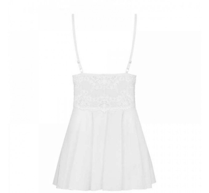 Сорочка 810-BAB-2 Obsessive PADDED BABYDOLL & THONG S/M