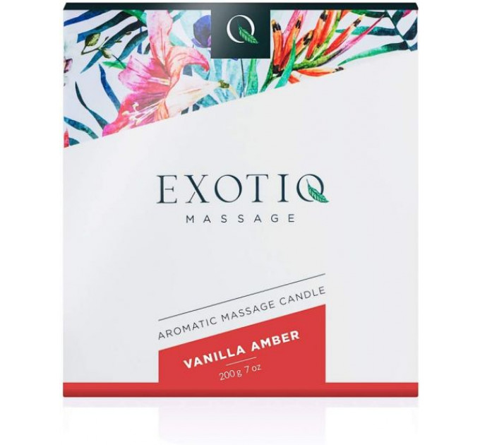 Массажная свеча Exotiq Massage Candle Vanilla 200g