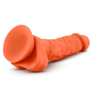 Фалоімітатор з подвійною щільністю Blush NEO ELITE 7.5 INCH ORANGE