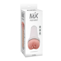 Мастурбатор Вагина Chisa MX Pussy Addict в белой колбе