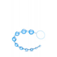 T330754 Анальная цепочка B YOURS BASIC BEADS BLUE
