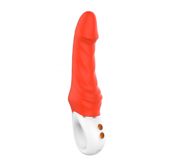 Вібратор реалістичний Dream Toys помаранчевий, 23.1 см х 5.1 см