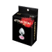 Анальная пробка MAI METAL PLUG WITH STONE, M SILVER