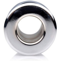 Анальна пробка тунель Master Series Abyss Steel металева, Small