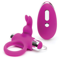 Эрекционное кольцо с вибрацией Happy Rabbit Remote Control Cock Ring