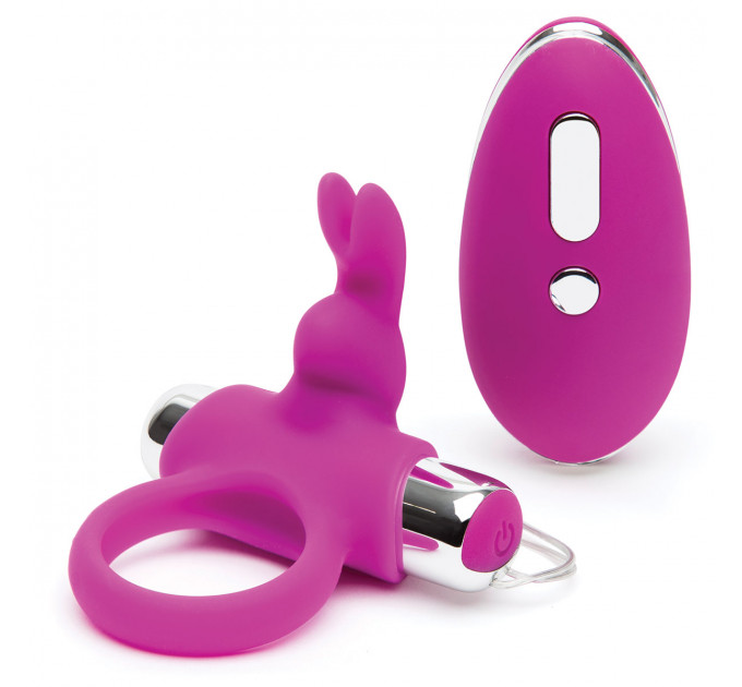 Эрекционное кольцо с вибрацией Happy Rabbit Remote Control Cock Ring