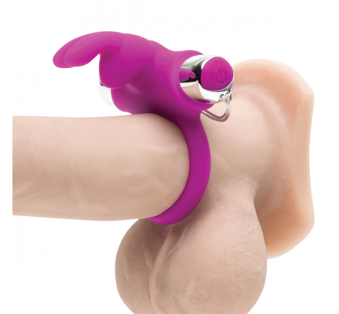 Эрекционное кольцо с вибрацией Happy Rabbit Remote Control Cock Ring