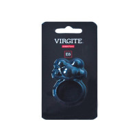 Эрекционное виброкольцо Virgite E6 черное