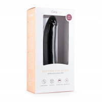 Фалоімітатор реалістичний на присосці Easytoys чорний, 21 х 3.4 см