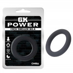 Кольцо эрекционное Chisa GK Power Cock Sweller №4, черное
