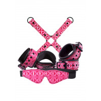 Комплект для зв'язування NS Novelties SINFUL BONDAGE KIT PINK