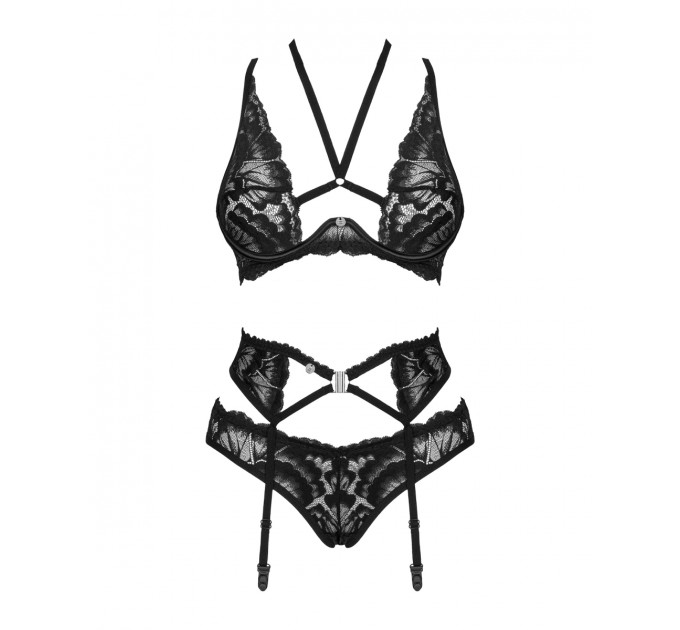 Комплект Obsessive Alessya 3 предмети M/L
