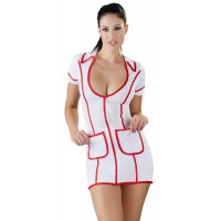 Платье медсестры сексуальное Cottelli Colection Nurse Dress, S