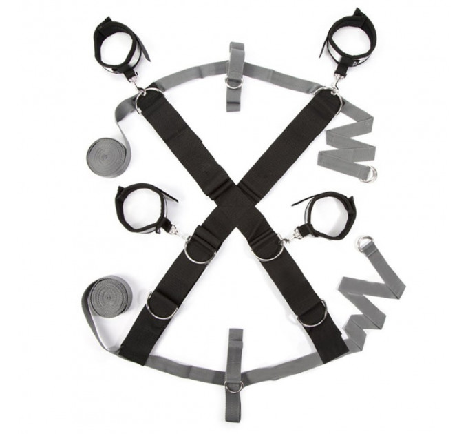 Крестообразная ременная система для фиксации к кровати "Замри"