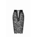 Мереживна спідниця Noir Handmade Ambivalence F302 зі шнурівкою, чорна, L