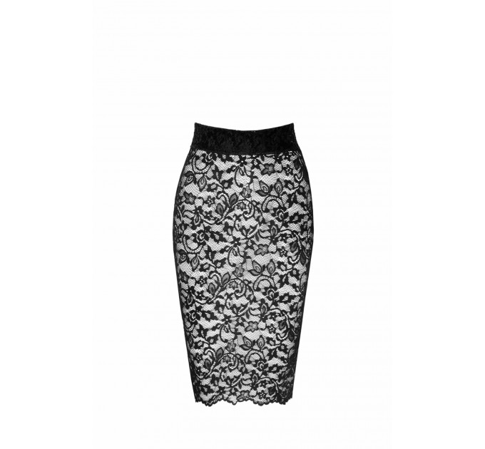 Мереживна спідниця Noir Handmade Ambivalence F302 зі шнурівкою, чорна, L