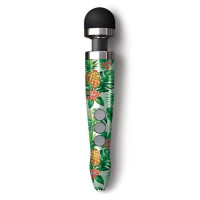 Массажер-микрофон Doxy Die Cast 3R Wand Vibrator Pineapple, с ананасами, зеленый Массажер-микрофон Doxy Die Cast 3R Wand Vibrator Pineapple, с ананасами, зеленый
