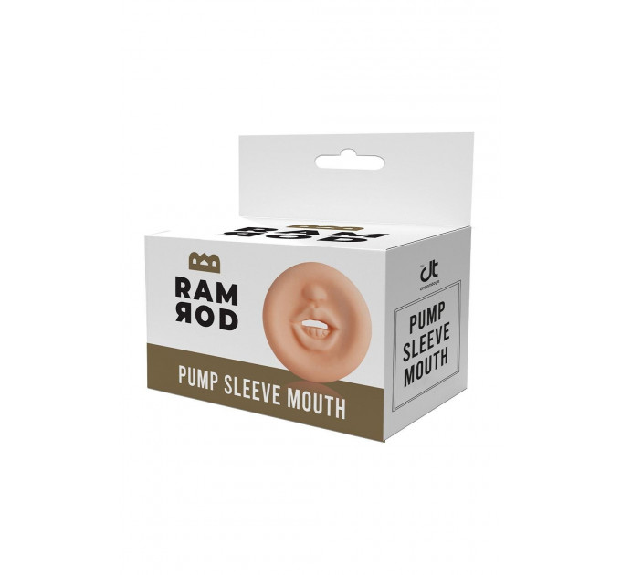 Мастурбатор насадка для помпы Dream Toys RAMROD PUMP SLEEVE MOUTH Мастурбатор насадка для помпы Dream Toys RAMROD PUMP SLEEVE MOUTH