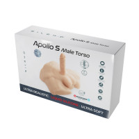 Мастурбатор реалістичний Silexd Apollo S Male Torso у вигляді чоловічого торсу, тілесний