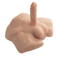 Мастурбатор реалистичный Silexd Apollo S Male Torso в виде мужского торса, телесный