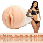 Мастурбатор вагіна в колбі, кібершкіра Fleshlight Girls Gina Valentina Stellar, бежевий