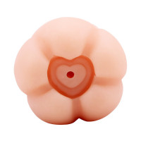 Мастурбатор у формі серця Chisa T-Skin Abby Cute Heart з кібершкіри, бежевий