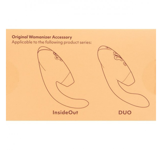 Сменные насадки на Womanizer Inside Out и Duo, черный, размер М
