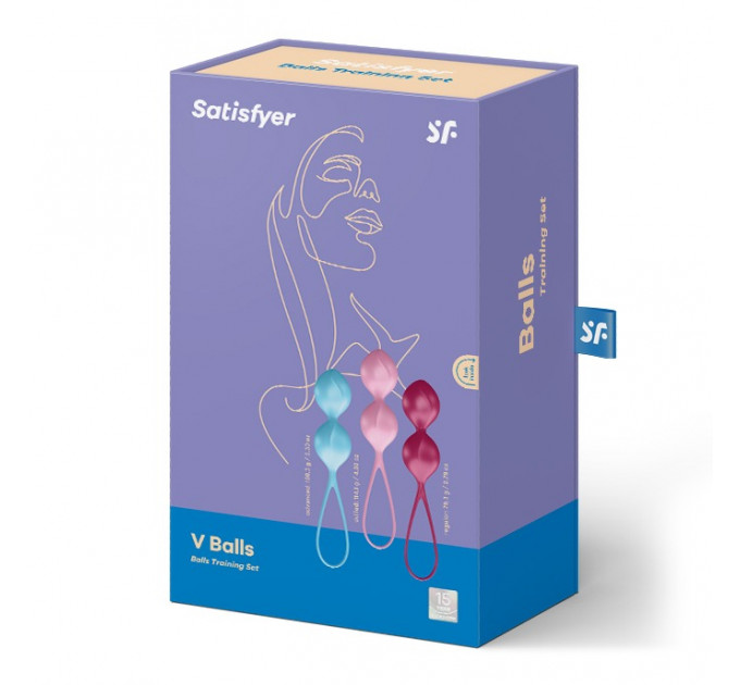 Набор вагинальных шариков Satisfyer Balls C03 Double, L