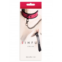 Ошейник с поводком SINFUL COLLAR