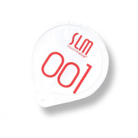 Презерватив ультратонкий полиуретан Shulemei 0.01 (аналог Sagami), пачка 3 шт