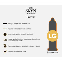 Презервативы безлатексные SKYN Elite Large большого размера (цена за 5 шт.)