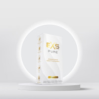 Презервативы тонкие EXS PURE веганские, латексные (цена за пачку, 12 шт.)