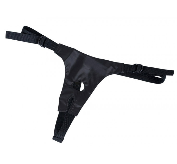 Страпон-сет с 3 бежевыми насадками You2Toys Strap-on и черными трусиками для фиксации