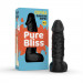Свічка пікантної форми Pure Bliss MINI Black чорна, 15 см
