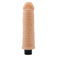 Вибратор реалистичный с рельефом Chisa Real Touch XXX бежевый