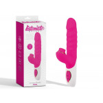 Вібратор кролик із вакуумною стимуляцією CHISA Intimate Melody Clit Kisser THruster, рожевий
