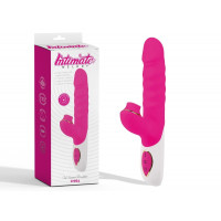 Вибратор кролик с вакуумной стимуляцией CHISA Intimate Melody Clit Kisser THruster, розовый Вибратор кролик с вакуумной стимуляцией CHISA Intimate Melody Clit Kisser THruster, розовый