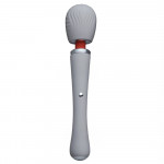 Вибратор-микрофон с дистанционным пультом UPKO Wand, силиконовый, серый