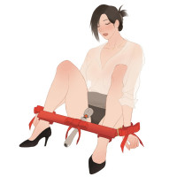 Вібратор-мікрофон з дистанційним пультом UPKO Wand, силіконовий, сірий