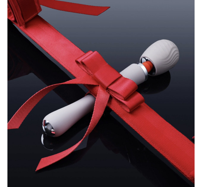 Вибратор-микрофон с дистанционным пультом UPKO Wand, силиконовый, серый