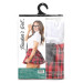 Игровой костюм ,,Студентка,, Teacher's Pet Women's Private School в клеточку, 4 предмета